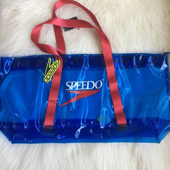 Speedo Clear Vinyl Beach Bag - Picture 3 of 3